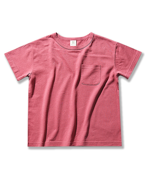 devirock（デビロック）の「BIGシルエット半袖Tシャツ ビッグT BIGTシャツ（Tシャツ/カットソー・キッズ・ホワイト/ブルー/ブラック/カーキ/杢グレー/グリーン系その他/パープル系その他・100cm/110cm/140cm/120cm/130cm/160cm/150cm）」の9枚目の写真