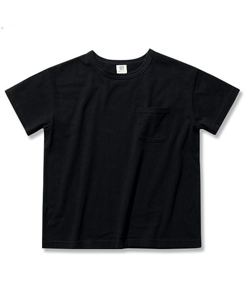 devirock（デビロック）の「BIGシルエット半袖Tシャツ ビッグT BIGTシャツ（Tシャツ/カットソー・キッズ・ホワイト/ブルー/ブラック/カーキ/杢グレー/グリーン系その他/パープル系その他・100cm/110cm/140cm/120cm/130cm/160cm/150cm）」の20枚目の写真