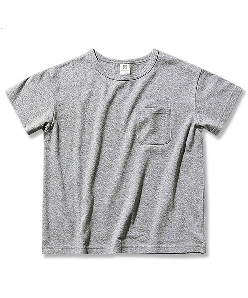 devirock（デビロック）の「BIGシルエット半袖Tシャツ ビッグT BIGTシャツ（Tシャツ/カットソー・キッズ・ホワイト/ブルー/ブラック/カーキ/杢グレー/グリーン系その他/パープル系その他・100cm/110cm/140cm/120cm/130cm/160cm/150cm）」の19枚目の写真