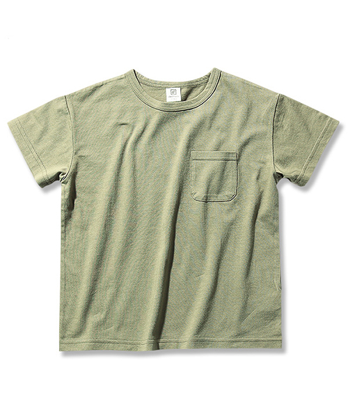 devirock（デビロック）の「BIGシルエット半袖Tシャツ ビッグT BIGTシャツ（Tシャツ/カットソー・キッズ・ホワイト/ブルー/ブラック/カーキ/杢グレー/グリーン系その他/パープル系その他・100cm/110cm/140cm/120cm/130cm/160cm/150cm）」の18枚目の写真