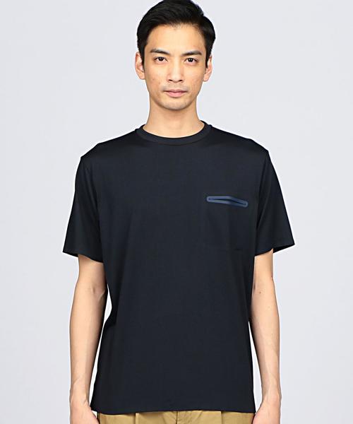 DESCENTE PAUSE（デサントポーズ）の「DESCENTE PAUSE（デサントポーズ） ZEROSEAM POKET T-SHIRT（Tシャツ/カットソー・メンズ・ホワイト/ブラウン/オリーブ/ネイビー・MEDIUM/LARGE）」の6枚目の写真