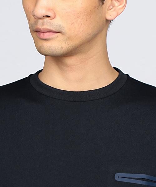 DESCENTE PAUSE（デサントポーズ）の「DESCENTE PAUSE（デサントポーズ） ZEROSEAM POKET T-SHIRT（Tシャツ/カットソー・メンズ・ホワイト/ブラウン/オリーブ/ネイビー・MEDIUM/LARGE）」の9枚目の写真