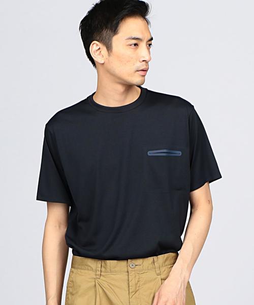DESCENTE PAUSE（デサントポーズ）の「DESCENTE PAUSE（デサントポーズ） ZEROSEAM POKET T-SHIRT（Tシャツ/カットソー・メンズ・ホワイト/ブラウン/オリーブ/ネイビー・MEDIUM/LARGE）」の22枚目の写真