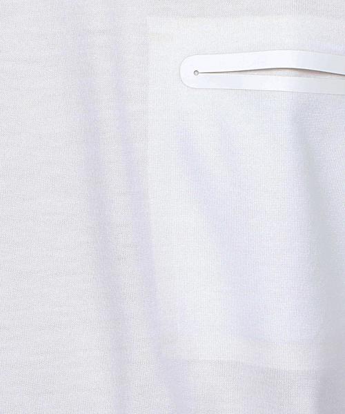 DESCENTE PAUSE（デサントポーズ）の「DESCENTE PAUSE（デサントポーズ） ZEROSEAM POKET T-SHIRT（Tシャツ/カットソー・メンズ・ホワイト/ブラウン/オリーブ/ネイビー・MEDIUM/LARGE）」の12枚目の写真