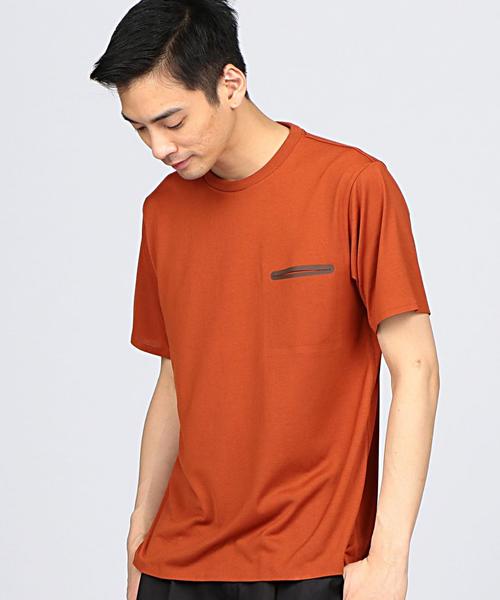 DESCENTE PAUSE（デサントポーズ）の「DESCENTE PAUSE（デサントポーズ） ZEROSEAM POKET T-SHIRT（Tシャツ/カットソー・メンズ・ホワイト/ブラウン/オリーブ/ネイビー・MEDIUM/LARGE）」の16枚目の写真
