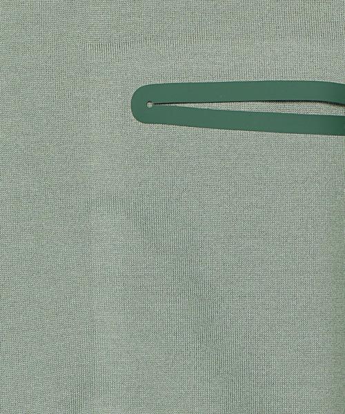 DESCENTE PAUSE（デサントポーズ）の「DESCENTE PAUSE（デサントポーズ） ZEROSEAM POKET T-SHIRT（Tシャツ/カットソー・メンズ・ホワイト/ブラウン/オリーブ/ネイビー・MEDIUM/LARGE）」の10枚目の写真