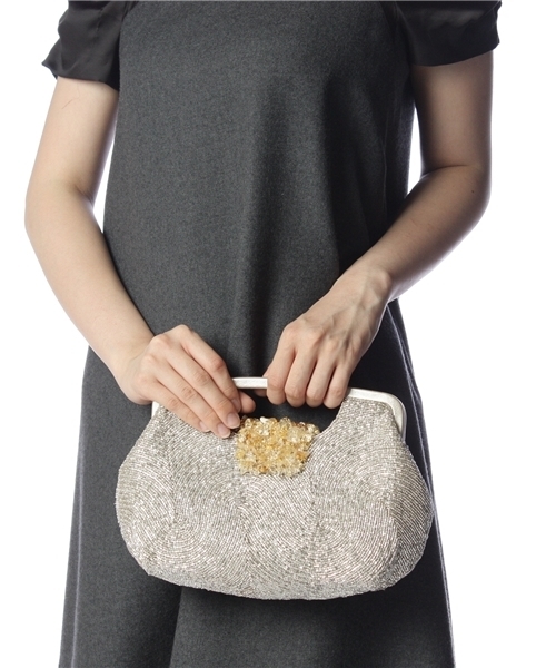 GALLARDAGALANTE（ガリャルダガランテ）の「フラップストーンビーズBAG  