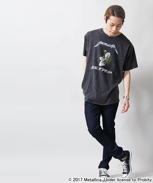 METALLICA(メタリカ)の「∴WEGO/METALLICAラウンドTシャツ(Tシャツ/カットソー・メンズ・ブラック系その他/ブラック・LARGE/MEDIUM)」の20枚目の写真