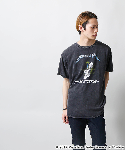 METALLICA(メタリカ)の「∴WEGO/METALLICAラウンドTシャツ(Tシャツ/カットソー・メンズ・ブラック系その他/ブラック・LARGE/MEDIUM)」の21枚目の写真