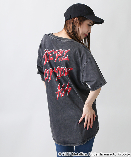 METALLICA(メタリカ)の「∴WEGO/METALLICAラウンドTシャツ(Tシャツ/カットソー・メンズ・ブラック系その他/ブラック・LARGE/MEDIUM)」の16枚目の写真