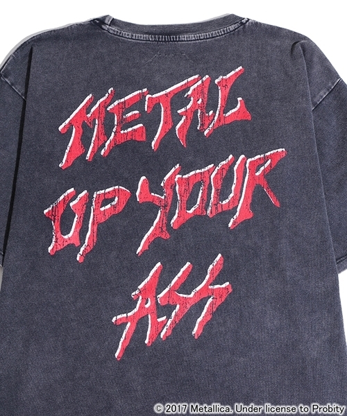 METALLICA(メタリカ)の「∴WEGO/METALLICAラウンドTシャツ(Tシャツ/カットソー・メンズ・ブラック系その他/ブラック・LARGE/MEDIUM)」の6枚目の写真