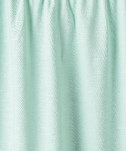 coen（コーエン）の「スラブギャザーネックTシャツ（Tシャツ/カットソー・レディース・ホワイト/イエロー/ライム/ネイビー・LARGE/MEDIUM）」の15枚目の写真