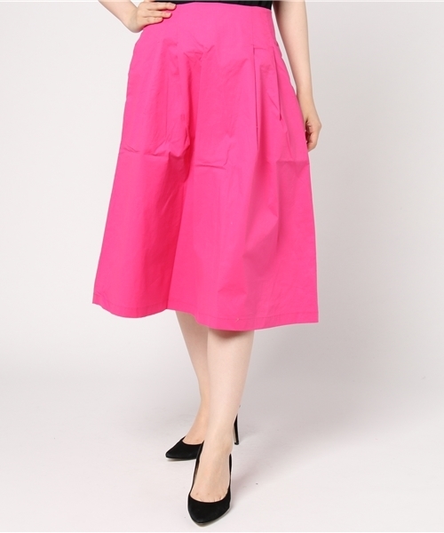 Pierrot（ピエロ）の「フロントタックスカート（スカート・レディース・ピンク/ブルー/ブラック/カーキ/ベージュ・M/L）」の20枚目の写真