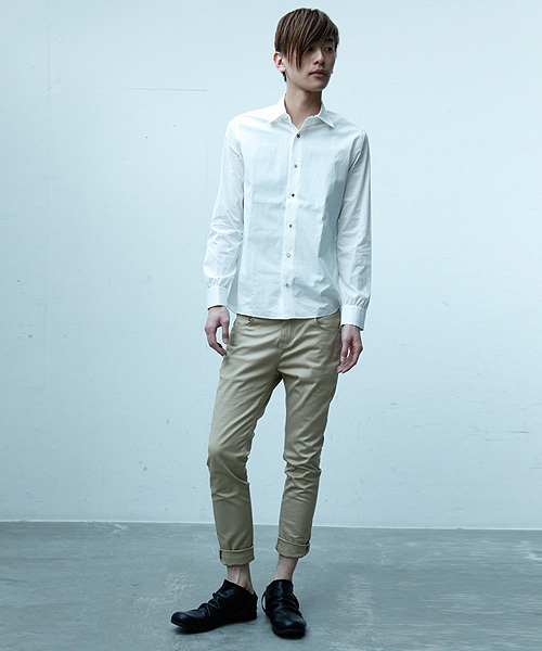 MIDWEST（ミッドウエスト）の「DIET BUTCHER SLIM SKIN×MIDWEST　別注ルーズフィットパンツ（その他パンツ・メンズ・ベージュ/ネイビー・1/2）」の11枚目の写真