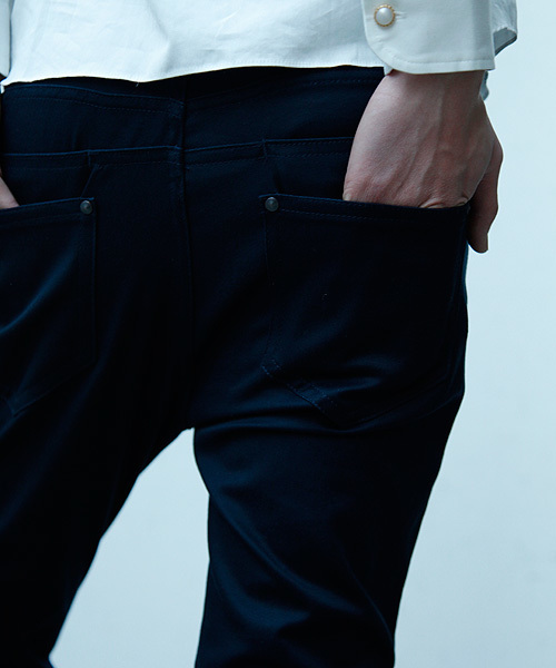 MIDWEST（ミッドウエスト）の「DIET BUTCHER SLIM SKIN×MIDWEST　別注ルーズフィットパンツ（その他パンツ・メンズ・ベージュ/ネイビー・1/2）」の13枚目の写真