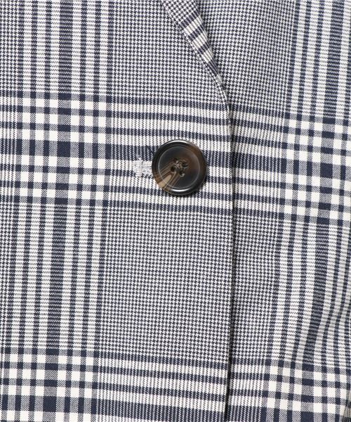 cepo（セポ）の「Ｗブレストチェスターコート（チェスターコート・レディース・ネイビー/グレー・M）」の3枚目の写真