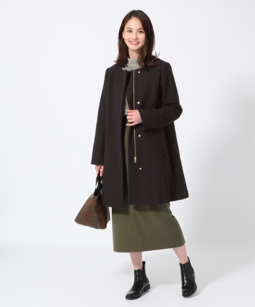 GLOBAL WORK（グローバルワーク）の「TRタイトスカート/776097（スカート・レディース・ベージュ/ブラック/カーキ・MEDIUM/LARGE）」の8枚目の写真