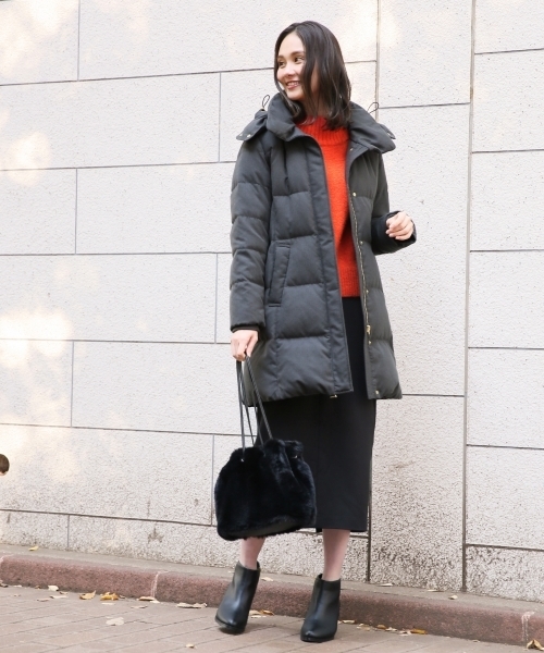 GLOBAL WORK（グローバルワーク）の「TRタイトスカート/776097（スカート・レディース・ベージュ/ブラック/カーキ・MEDIUM/LARGE）」の16枚目の写真