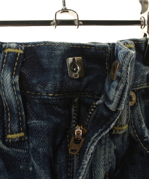 JOEY HYSTERIC(ジョーイヒステリック)の「EC加工デニム スリムストレートPT(デニムパンツ・キッズ・インディゴブルー・SMALL/MEDIUM)」の6枚目の写真