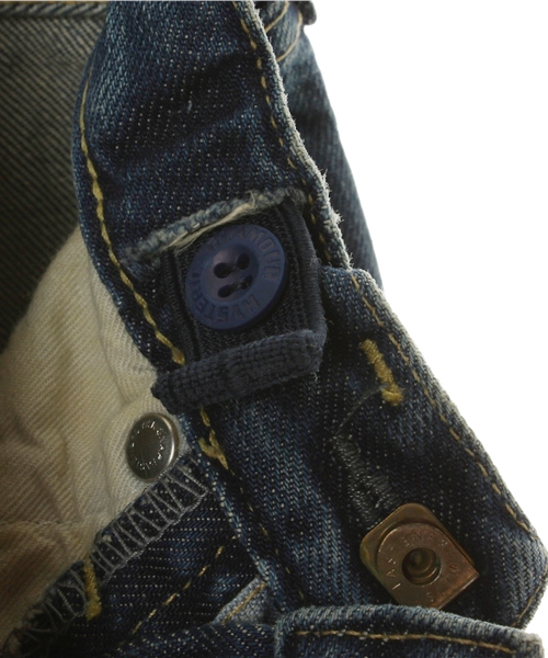 JOEY HYSTERIC(ジョーイヒステリック)の「EC加工デニム スリムストレートPT(デニムパンツ・キッズ・インディゴブルー・SMALL/MEDIUM)」の7枚目の写真