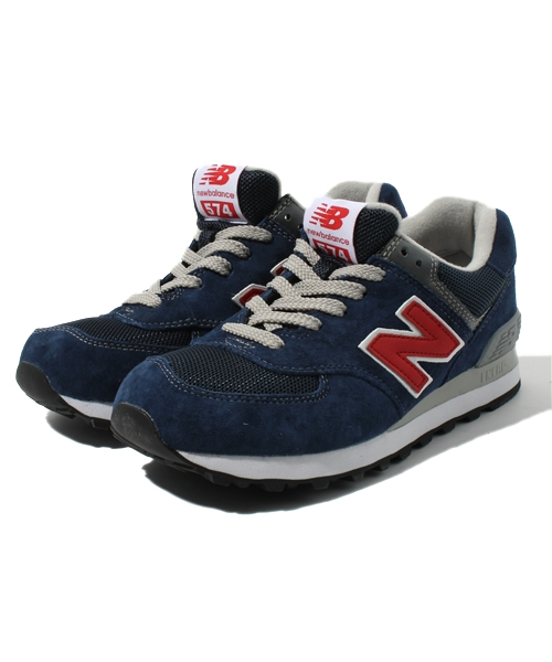 SHIPS for women（シップスフォーウィメン）の「NEW BALANCE:574 RUNNING（スニーカー・レディース・グリーン/ネイビー・30/40/50）」の2枚目の写真