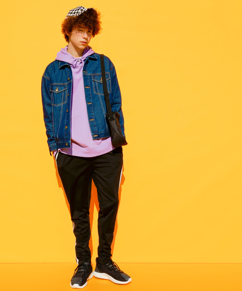 WEGO（ウィゴー）の「WEGO/ビッグシルエットデニムGジャン（デニムジャケット・メンズ・ダークインディゴブルー/ライトインディゴブルー・LARGE/MEDIUM）」の15枚目の写真