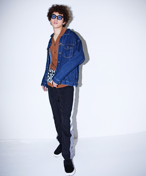 WEGO（ウィゴー）の「WEGO/ビッグシルエットデニムGジャン（デニム