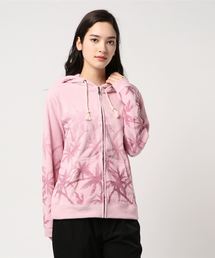 BILLABONG レディース セットアップトップス / 総柄フルうジップパーカー