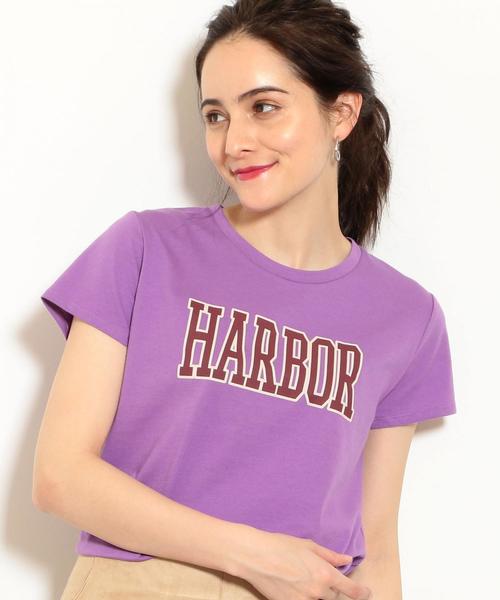 green label relaxing（グリーンレーベルリラクシング）の「SC テンジク プリント Tシャツ（Tシャツ/カットソー・レディース・ケリー/パープル/ホワイト/ブラウン/オフホワイト/グレー・FREE）」の6枚目の写真