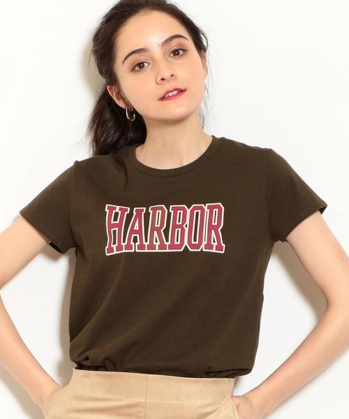 green label relaxing（グリーンレーベルリラクシング）の「SC テンジク プリント Tシャツ（Tシャツ/カットソー・レディース・ケリー/パープル/ホワイト/ブラウン/オフホワイト/グレー・FREE）」の4枚目の写真