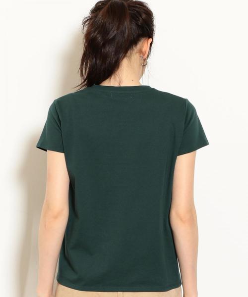 green label relaxing（グリーンレーベルリラクシング）の「SC テンジク プリント Tシャツ（Tシャツ/カットソー・レディース・ケリー/パープル/ホワイト/ブラウン/オフホワイト/グレー・FREE）」の7枚目の写真