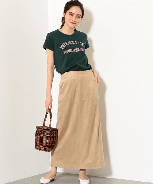 green label relaxing（グリーンレーベルリラクシング）の「SC テンジク プリント Tシャツ（Tシャツ/カットソー・レディース・ケリー/パープル/ホワイト/ブラウン/オフホワイト/グレー・FREE）」の9枚目の写真
