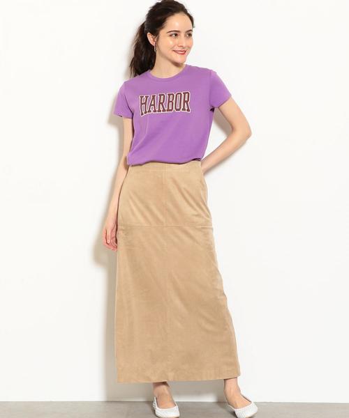 green label relaxing（グリーンレーベルリラクシング）の「SC テンジク プリント Tシャツ（Tシャツ/カットソー・レディース・ケリー/パープル/ホワイト/ブラウン/オフホワイト/グレー・FREE）」の16枚目の写真