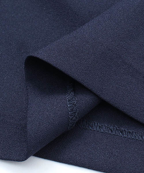 Pierrot（ピエロ）の「ワイドコンビネゾン（サロペット/オーバーオール・レディース・ブラック/イエロー系その他/ネイビー・M）」の16枚目の写真