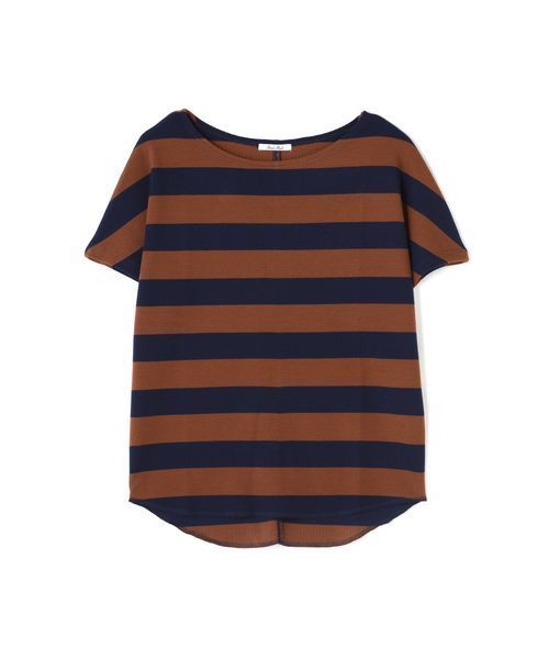 FREE'S MART（フリーズマート）の「ワッフルボーダーカットソー（Tシャツ/カットソー・レディース・ホワイト系その他/ブラウン系その他・FREE）」の15枚目の写真