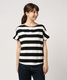 FREE'S MART | ワッフルボーダーカットソー(Tシャツ/カットソー)