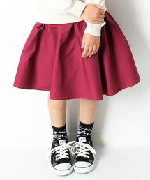 devirock | 膝丈ボリュームギャザースカート スカッツ(スカート)