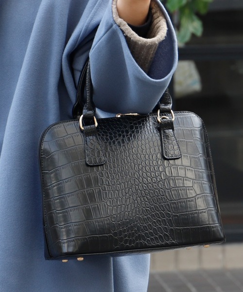 セール】セレモニーバッグ ラウンドファスナー2wayハンドバッグ 入園式