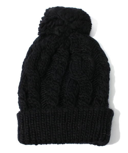 チチカカ(チチカカ)の「ペルーテープニットキャップ(ニットキャップ/ビーニー・レディース・パープル/ネイビー/グレー/カーキ/ブラック/ベージュ・FREE)」の7枚目の写真