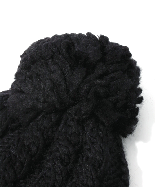 チチカカ(チチカカ)の「ペルーテープニットキャップ(ニットキャップ/ビーニー・レディース・パープル/ネイビー/グレー/カーキ/ブラック/ベージュ・FREE)」の8枚目の写真