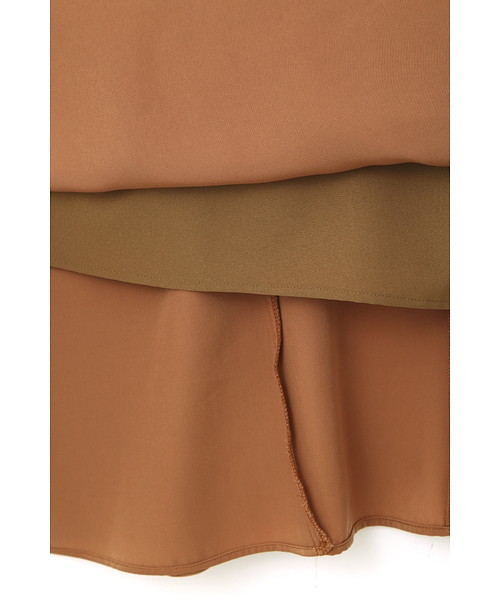 JILL STUART（ジルスチュアート）の「◆ロイススタンドカラーワンピース（ワンピース・レディース・ネイビー/オレンジ・2/4）」の8枚目の写真