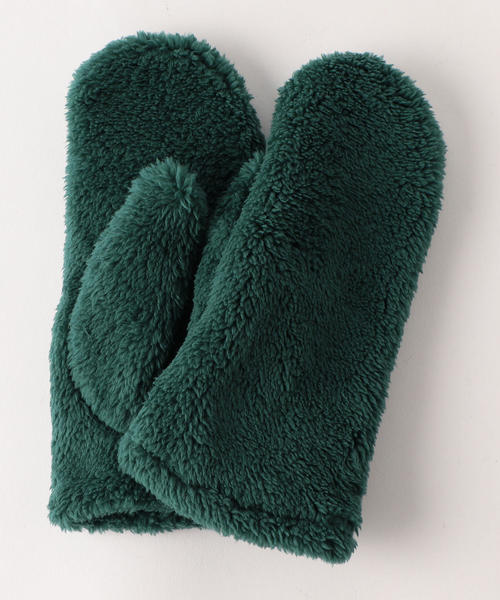 coen（コーエン）の「フリースミトン（グローブ/手袋）（手袋・レディース・ブラック/ダークグリーン/オフホワイト/パープル/イエロー・FREE）」の13枚目の写真