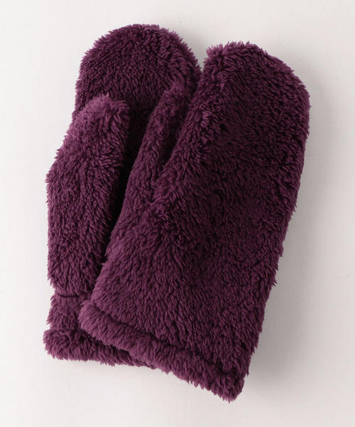 coen（コーエン）の「フリースミトン（グローブ/手袋）（手袋・レディース・ブラック/ダークグリーン/オフホワイト/パープル/イエロー・FREE）」の14枚目の写真
