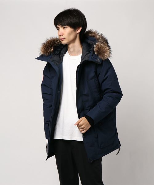 ADAM ET ROPE'（アダムエロペ）の「【ARCTIC EXPLORER】CHILL（ダウンジャケット/コート・メンズ・ブラック/ネイビー・S/M/L）」の2枚目の写真