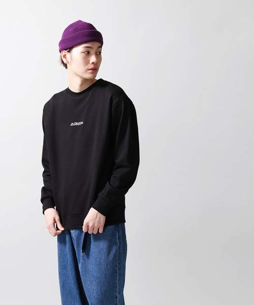 Kappa(カッパ)の「∴WEGO/Kappa別注ワンポイントロゴプルオーバー(スウェット・メンズ・ホワイト/ブラック・MEDIUM/LARGE)」の9枚目の写真