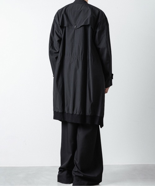 PINSTRIPE DOUBLE ZIP BLOUSON（モッズコート）｜ato（アトウ）の