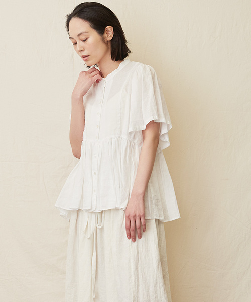 セール】ruffled blouse／ラッフルドブラウス（シャツ/ブラウス