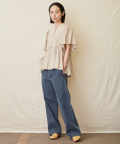 セール】ruffled blouse／ラッフルドブラウス（シャツ/ブラウス