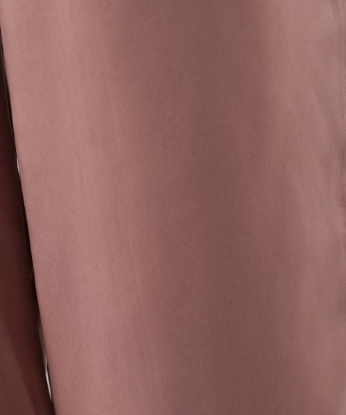 PAGEBOY（ページボーイ）の「シャイニーサテンパンツ（その他パンツ・レディース・ダークオレンジ/モカ/イエロー/サックスブルー/ピンク/ライトグレー・FREE）」の20枚目の写真