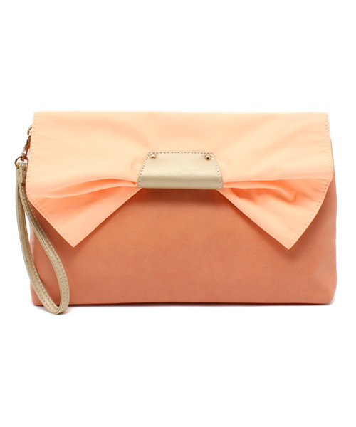 mystic（ミスティック）の「CASSELINI（クラッチバッグ・レディース・ローズ/イエロー/ピンク・ﾌﾘ-）」の2枚目の写真